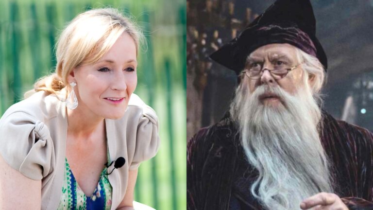 JK Rowling and John Lithgow