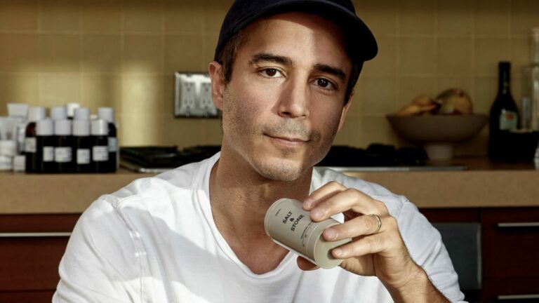 Portrait of the founder of Salt & Stone Nima Jalali