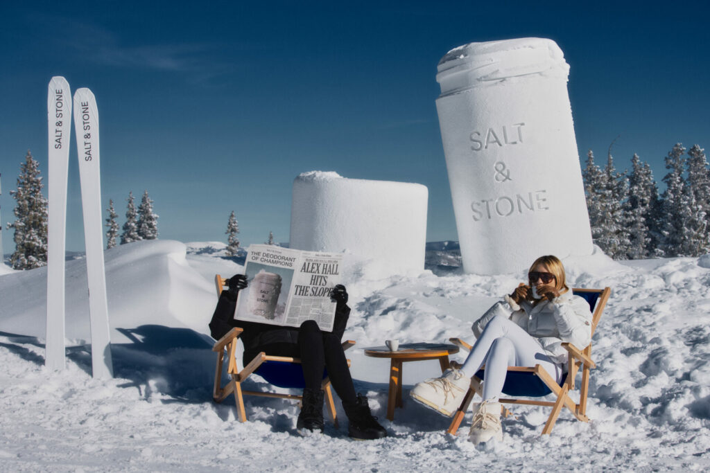 Campaign imagery of Salt & Stone's winter campaign