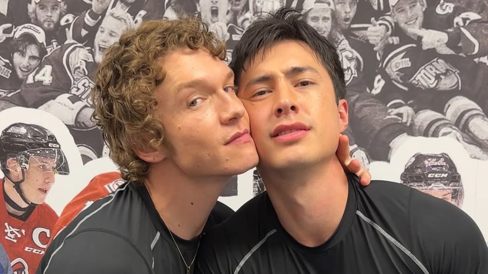 Connor Storrie and Hudson Williams