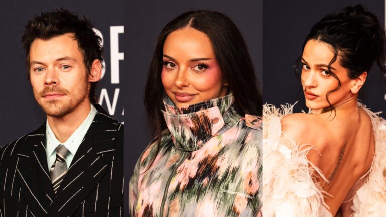 Harry Styles, JADE and Rosalia attend the BRIT Awards 2026