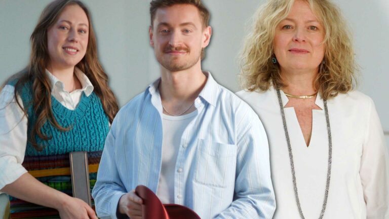 Emma Goring, Axel Goulett and Annabel MacIver