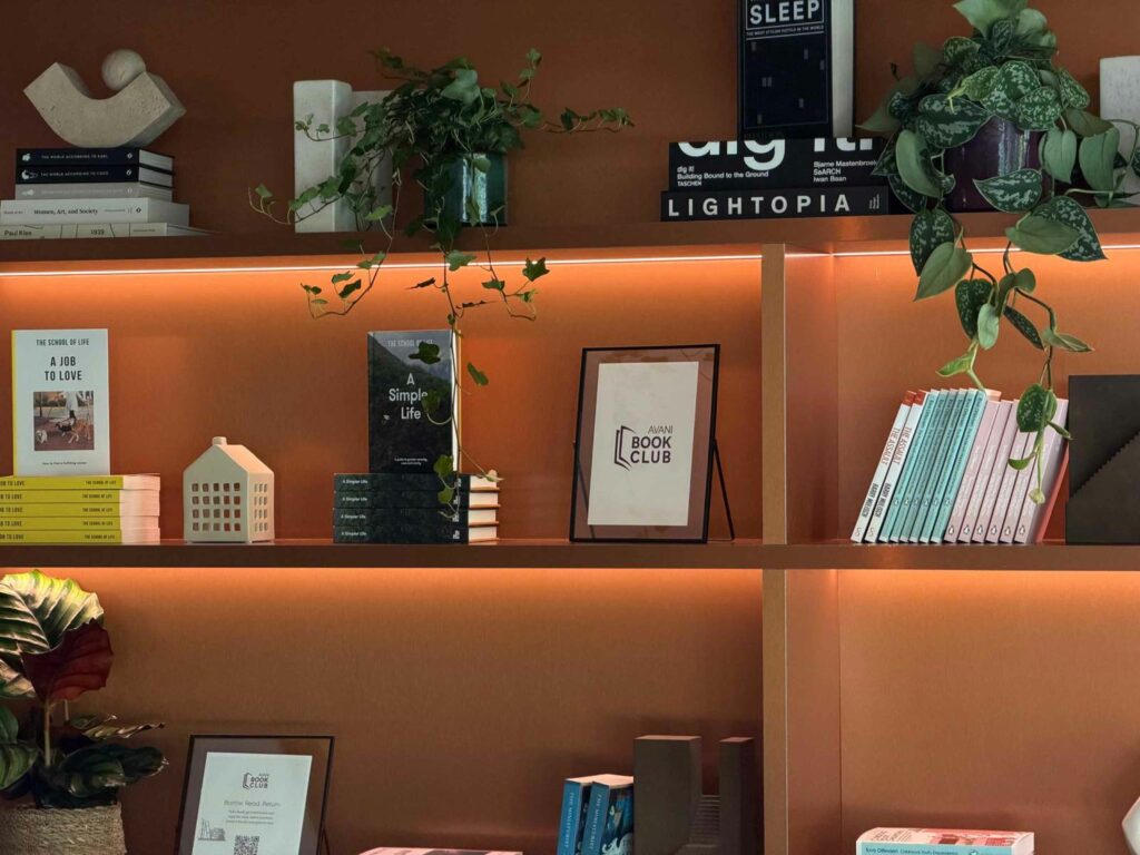 Avani Musuem Quarter Amstersam's book corner