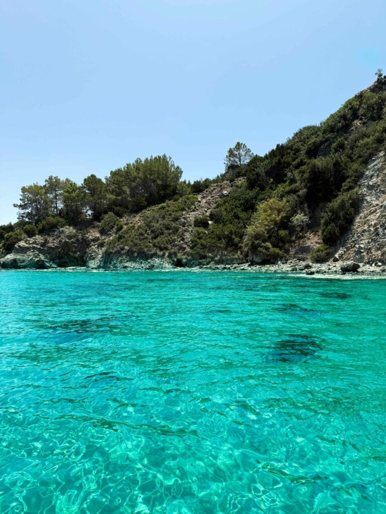 View from a boat trip from Latchi