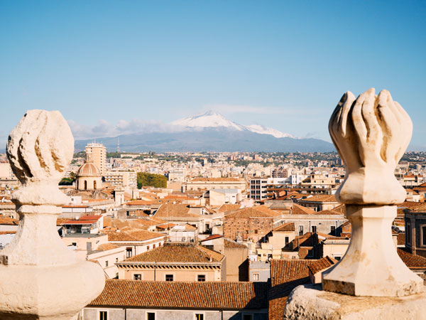 Mount Etna from Catania