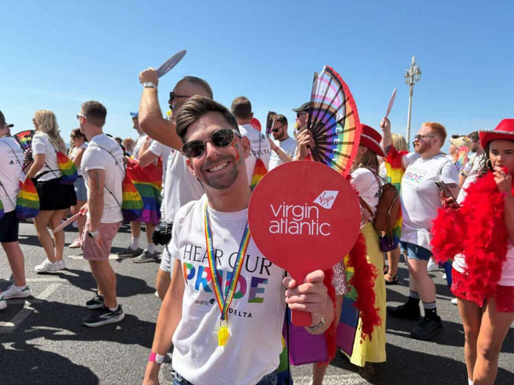 Virgin Atlantic at Brighton Pride 2026