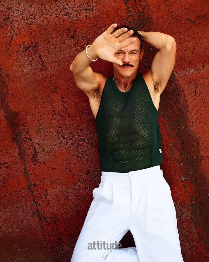 Luke Evans for Attitude magazine