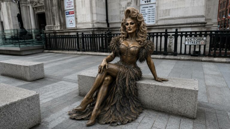 The Vivienne Statue AI Visualisation