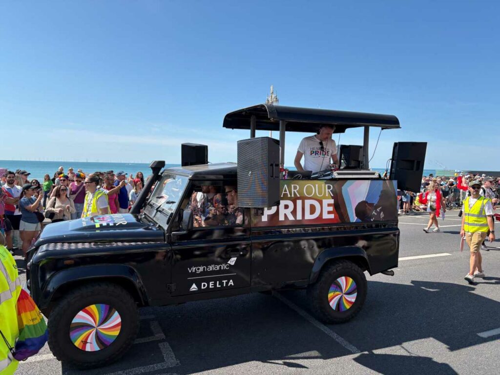 Virgin Atlantic at Brighton Pride