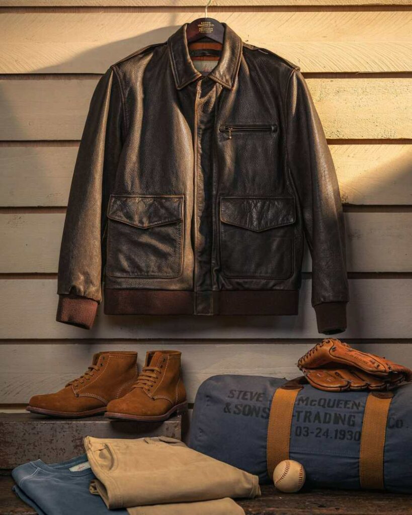&SONS McQueen A2 Leather Jacket