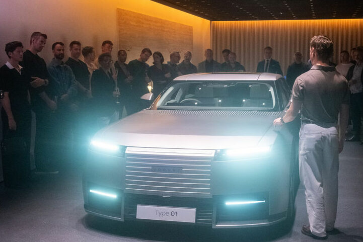 Jaguar lead materiality designer Axel Goulée was part of the team behind Type 01