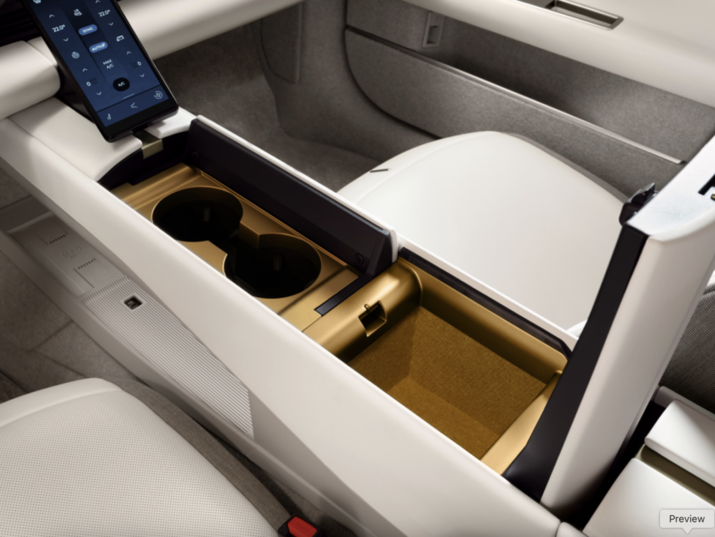 Jaguar Type 01 interior