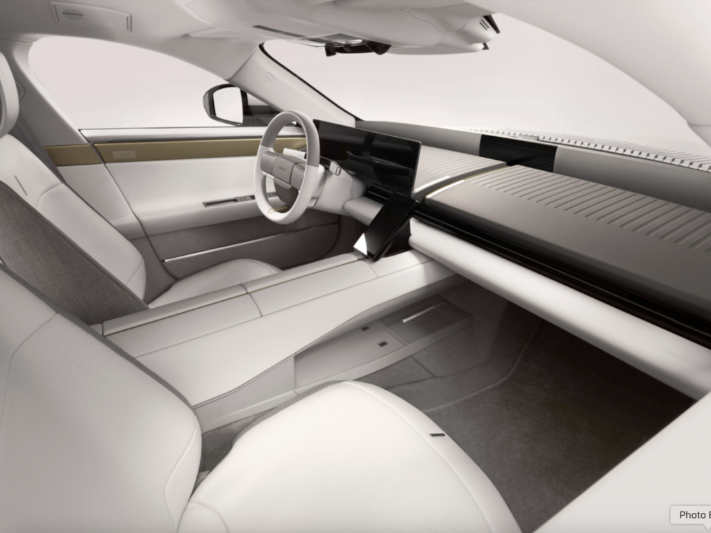 Jaguar Type 01 interior